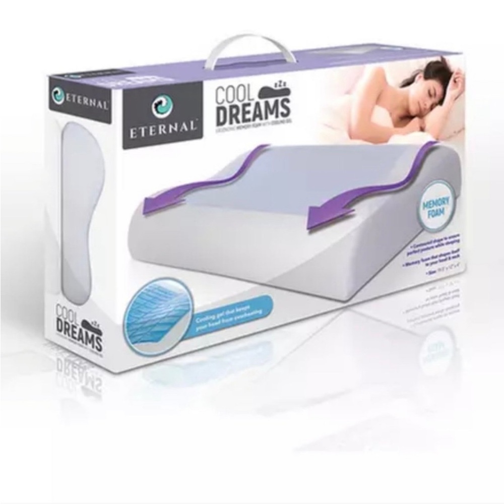 Eternal Living Memory Foam Pillow NEW